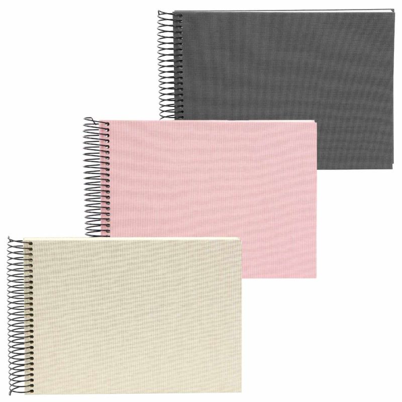 goldbuch Spiralalbum 23x17cm Leinen 40 Seiten