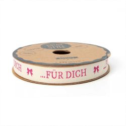 hotex Band Für Dich creme-weinrot 15mm 2m hotex Band Für Dich creme-weinrot 15mm 2m