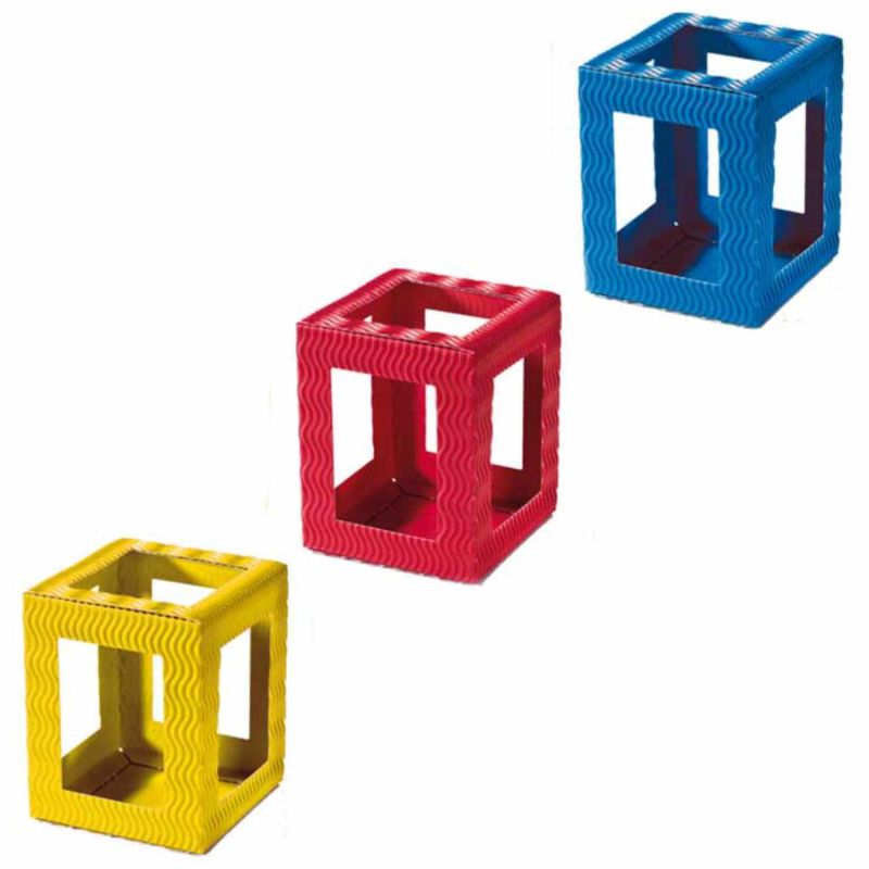 folia Laternenrohling eckig 13,5x13,5x18cm