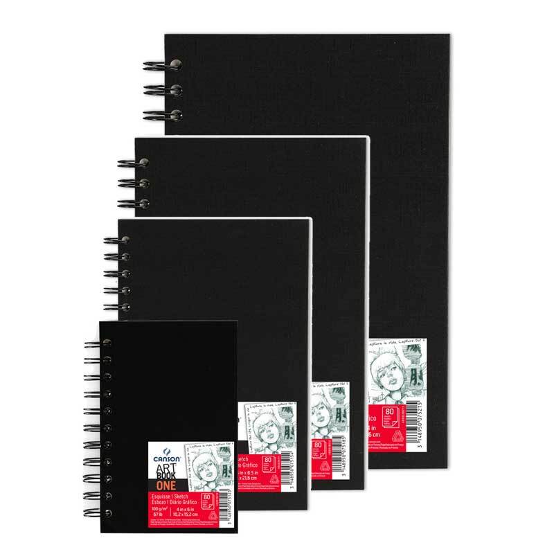 Canson Art Book One Spiralblock 80 Blatt