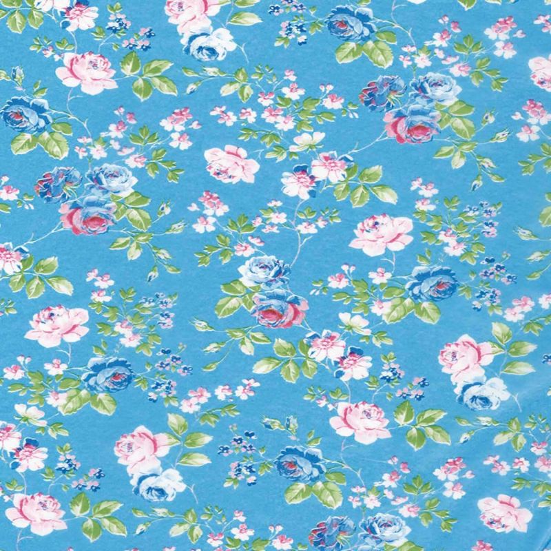 décopatch Papier Rosalie blau 3 Bogen