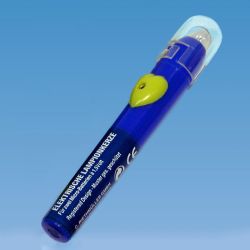 Lampionkerze elektrisch blau 12cm Lampionkerze elektrisch blau 12cm