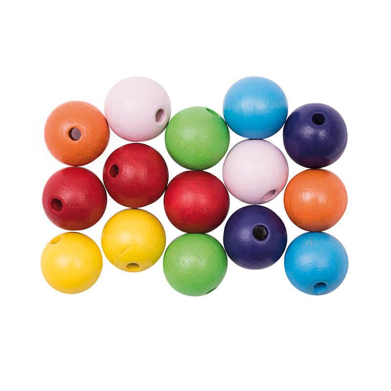 Rico Design Holzkugeln speichelecht 12mm 15 Stück