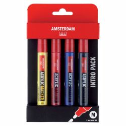 AMSTERDAM Marker Set Basis 4 Stück AMSTERDAM Marker Set Basis 4 Stück