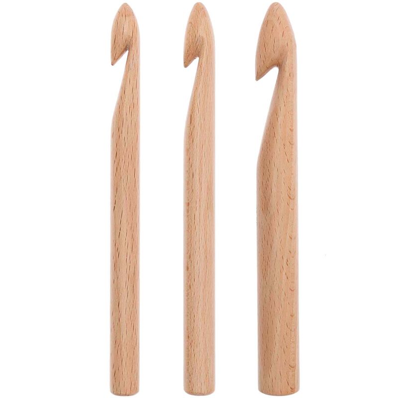 Rico Design Häkelnadel Holz