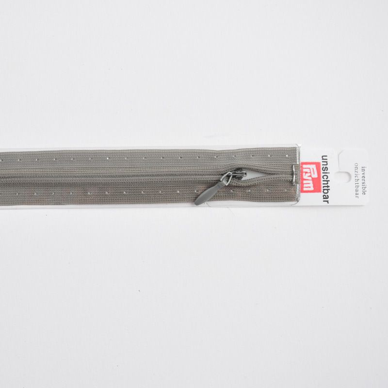 Prym Reißverschluss S6 unsichtbar dunkelgrau 60cm