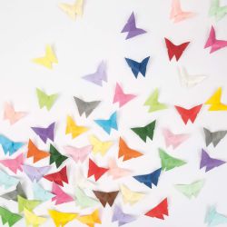 Origami Schmetterlinge Falten Mit Gratis Anleitung Selber