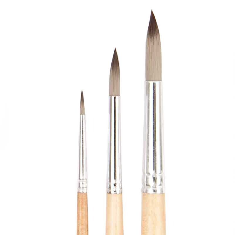 Rico Design Pinsel Art School Schule & Hobby Synthetic rund