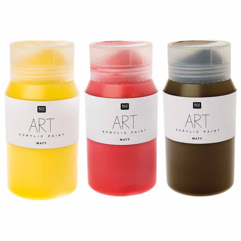Rico Design ART Künstler Acrylfarbe matt 500ml