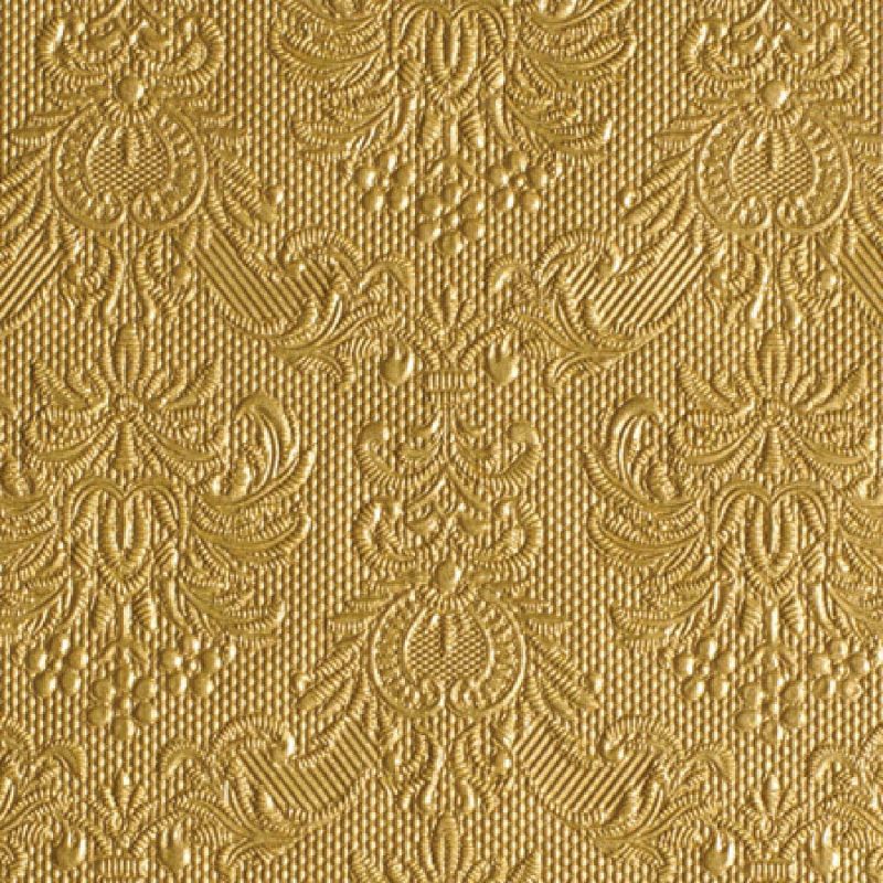 Ambiente Serviette elegance gold 33x33cm 15 Stück