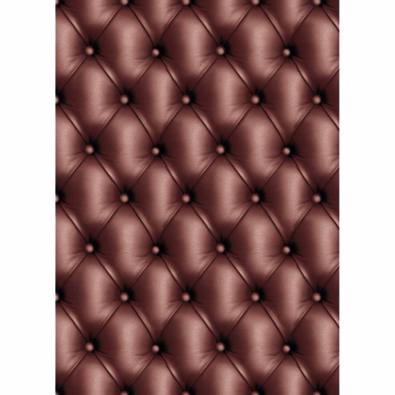 décopatch Papier Leder braun 3 Bogen