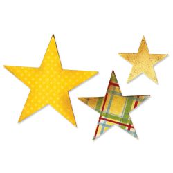 Sizzix Bigz Die Stars Stanzschablone Sizzix Bigz Die Stars Stanzschablone