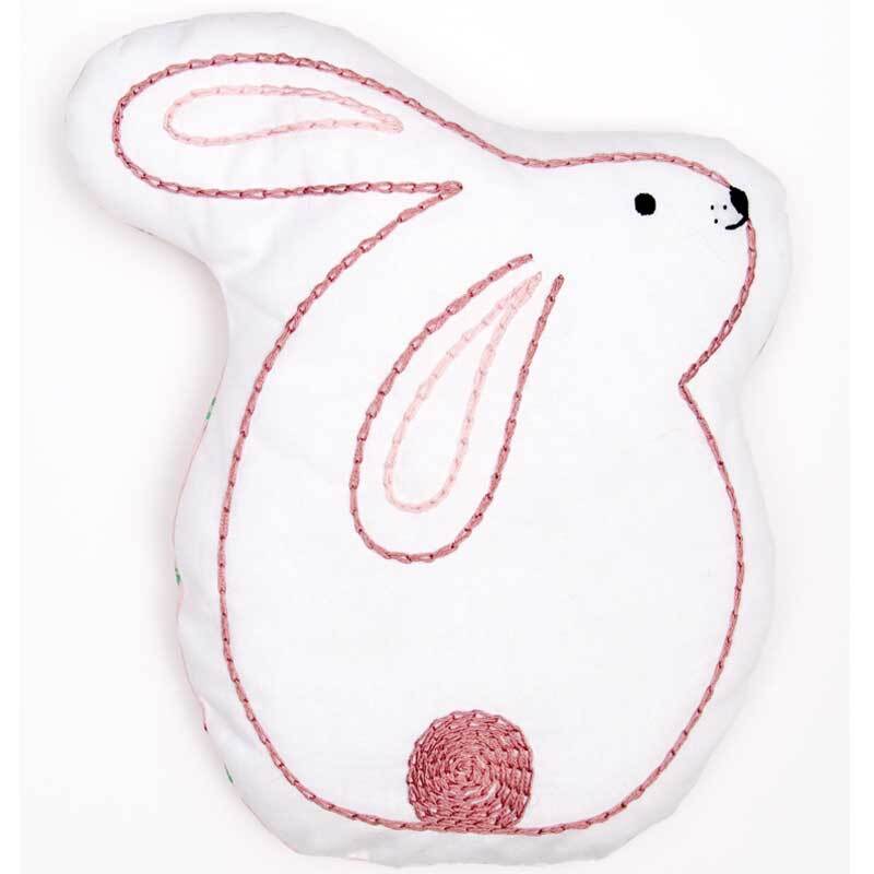 Rico Design Stickpackung Mini Kissen Hase 19x22cm