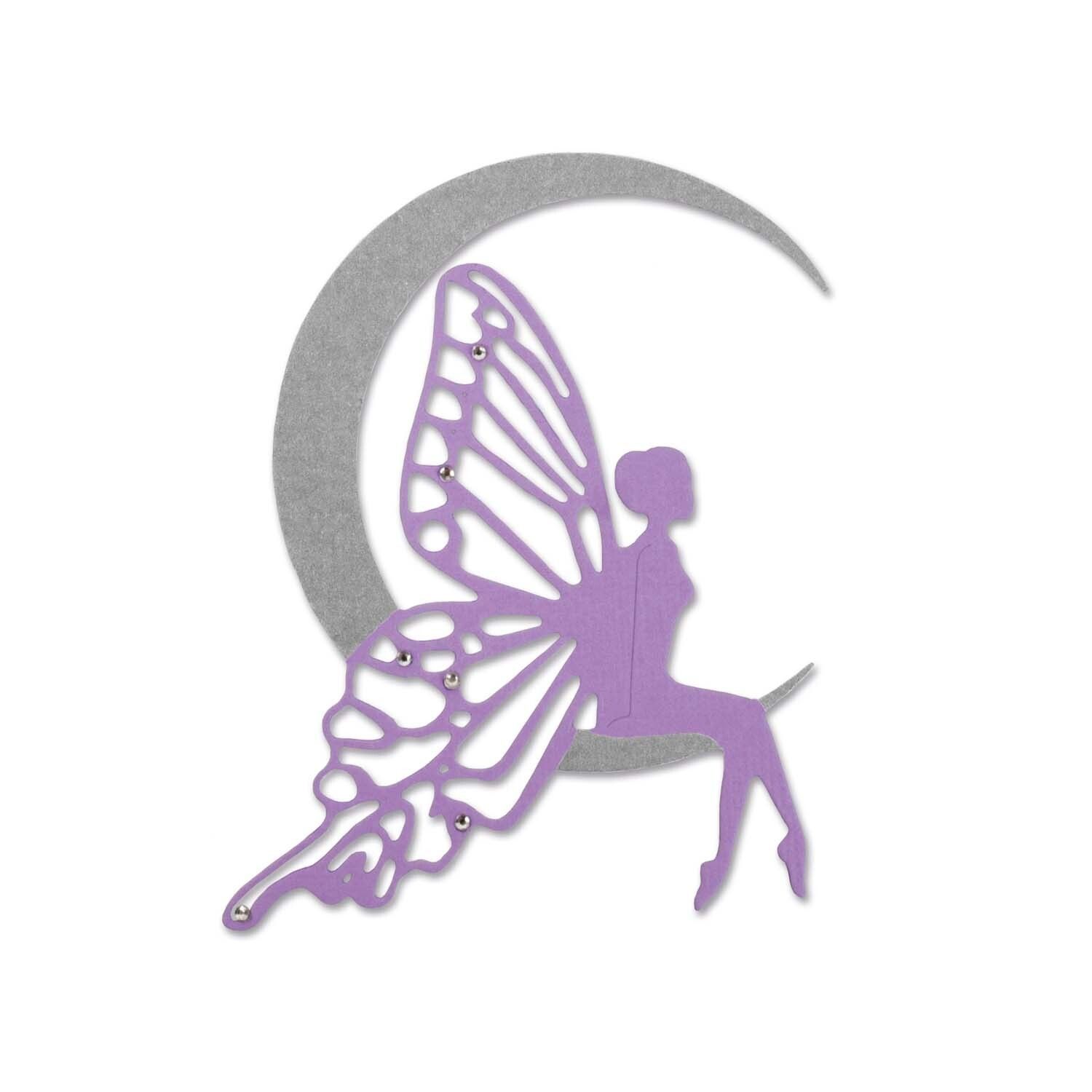 Sizzix Thinlits Die Fairy Moon by Jennifer Ogborn