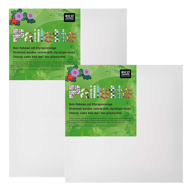 Rico Design MDF Rahmen mit Polystyrol