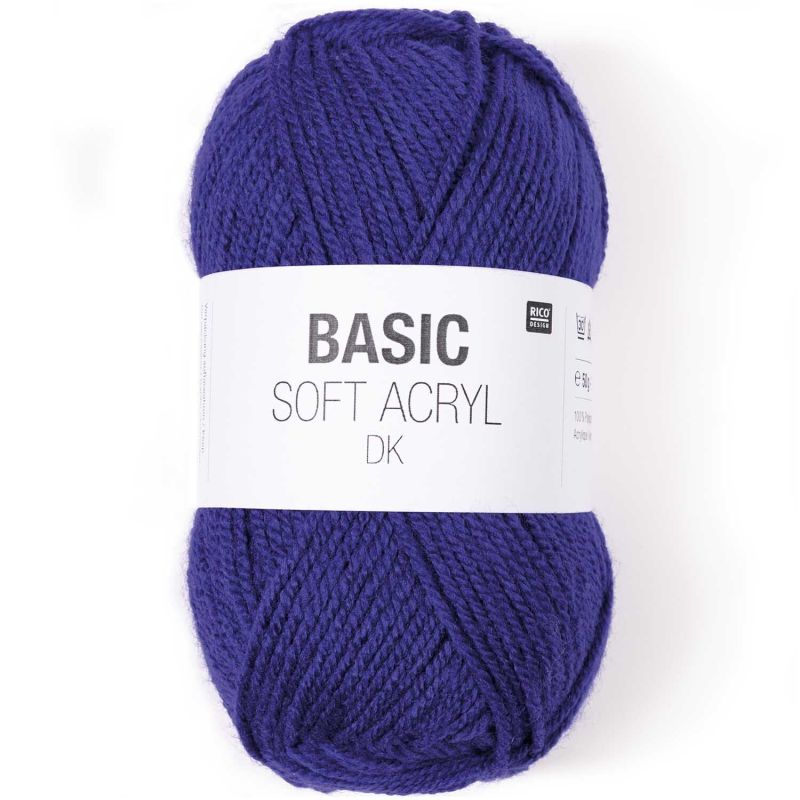 Rico Design Basic Soft Acryl dk 50g 155m