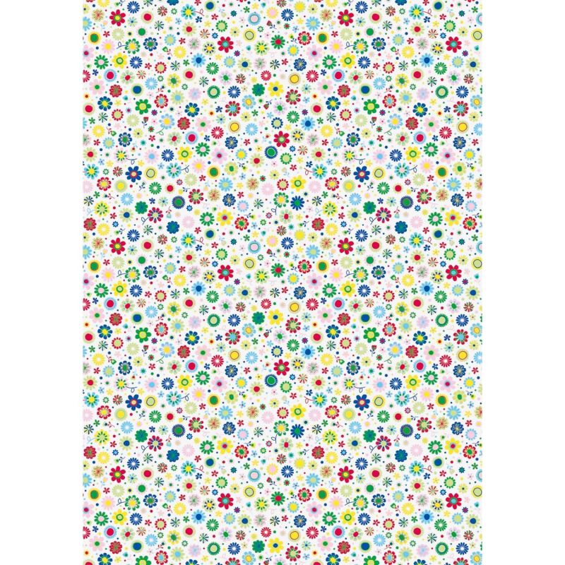 HEYDA Fotokarton Miniblumen 50x70cm 300g/m²