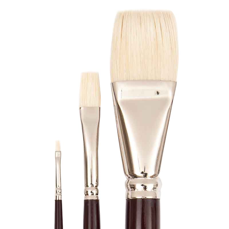 Rico Design Pinsel Art School Öl Borste flach