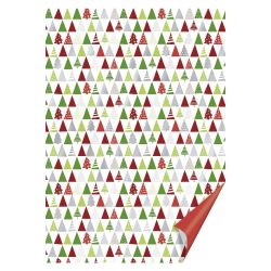 HEYDA Bastelkarton Tannen rot-silber 50x70cm 300g/m² Hot Foil HEYDA Bastelkarton Tannen rot-silber 50x70cm 300g/m² Hot Foil