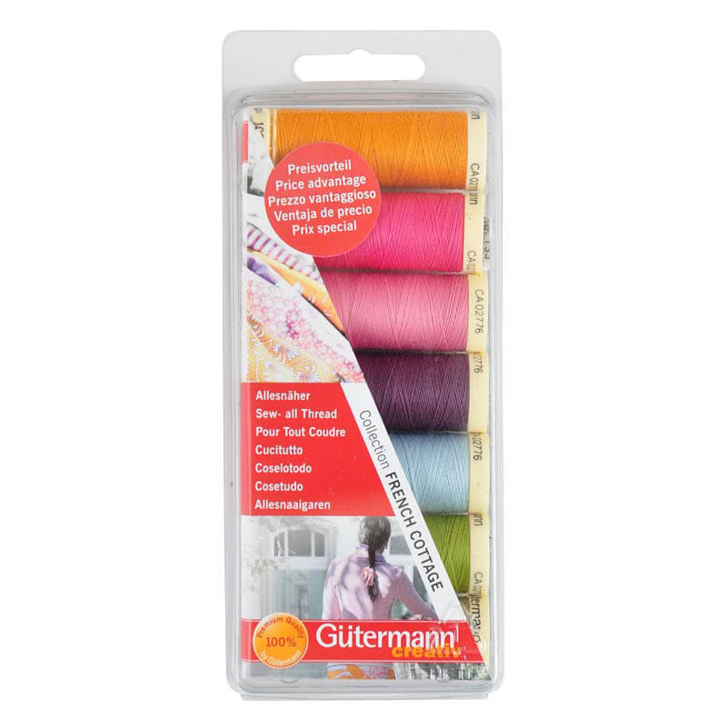 Gütermann Allesnäher Set French Cottage 7teilig