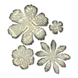Sizzix Bigz Die Tattered Florals Stanzschablone Sizzix Bigz Die Tattered Florals Stanzschablone