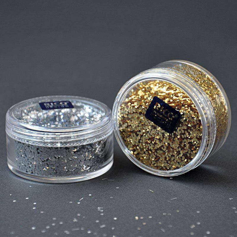 Rico Design Glitter große Flakes 17g
