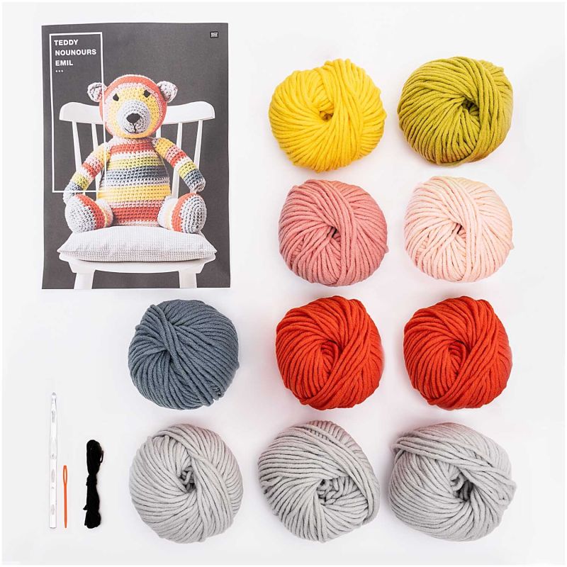 Rico Design Pinsel Hobbyset Synthetic Ergonomic 3teilig
