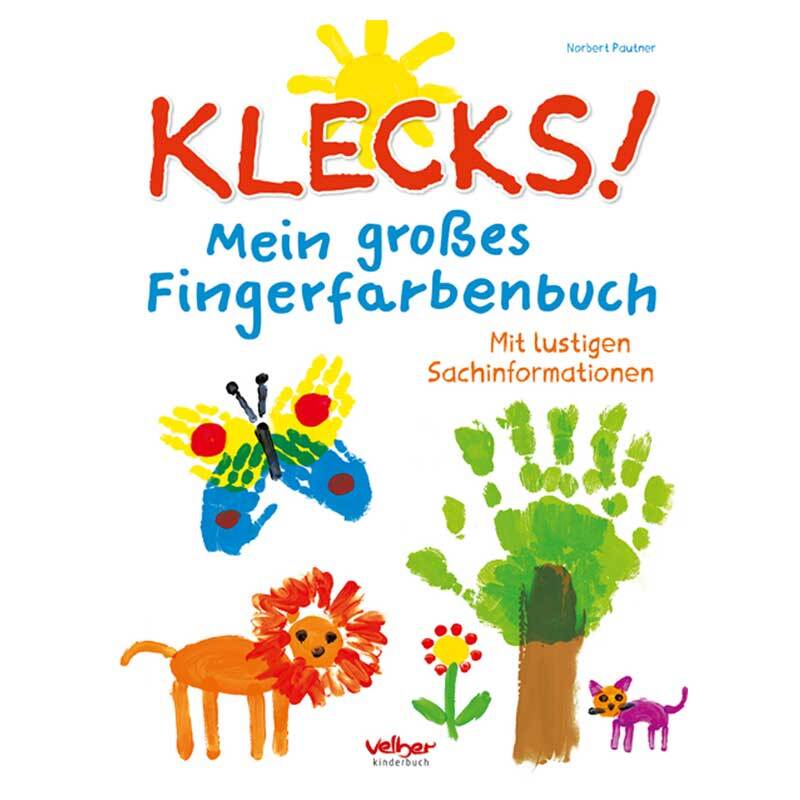 Christophorus Verlag Klecks! Mein großes Fingerfarbenbuch