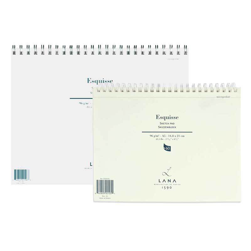 Hahnemühle Lana Esquisse Skizzenblock 96g/m² A4