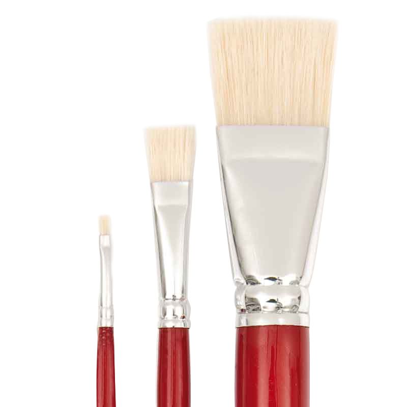 Rico Design Pinsel Art School Öl Borste flach