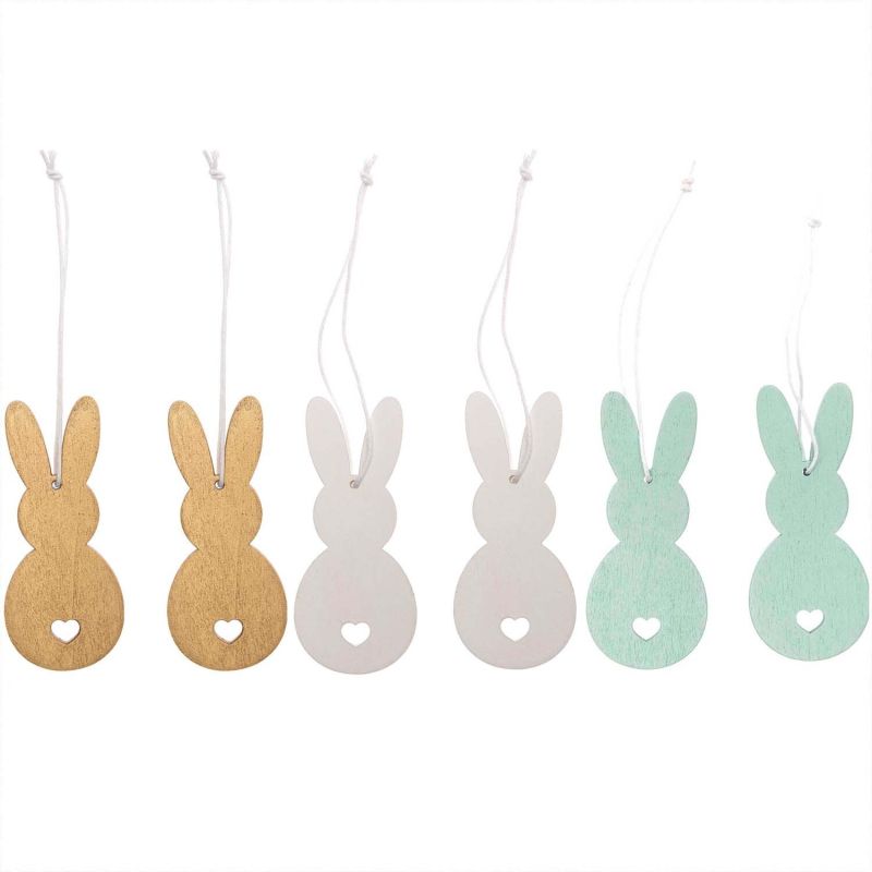 Ohhh! Lovely! Holzhänger Hase 2 Stück