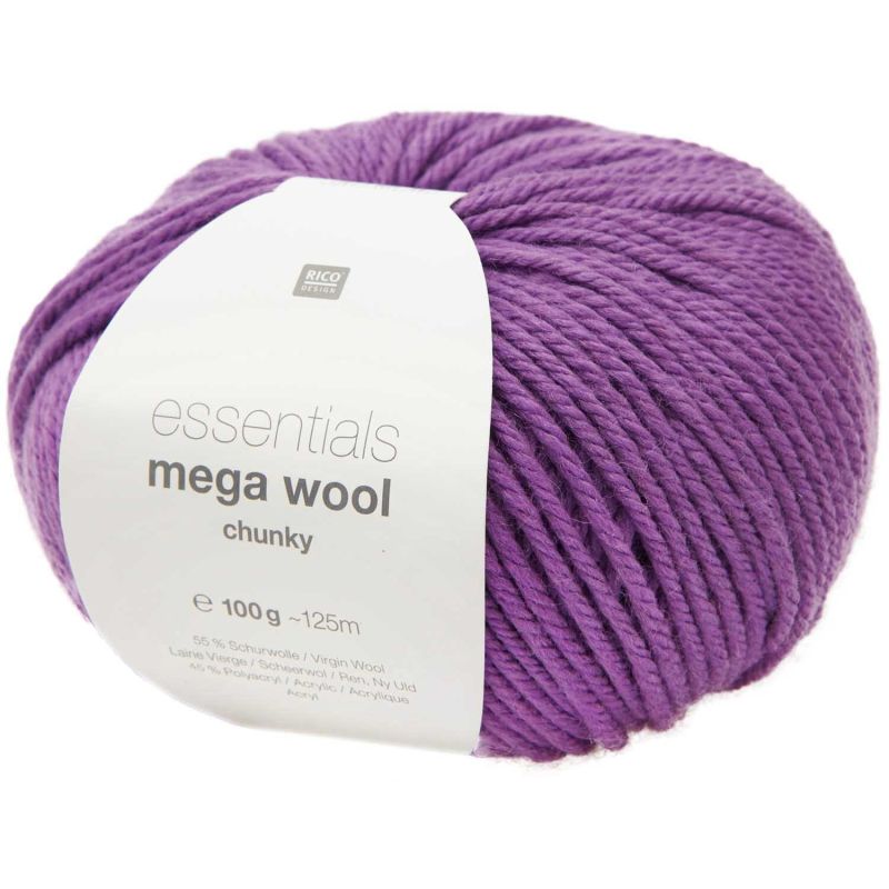 Rico Design Essentials Mega Merino / Wool chunky 100g 125m