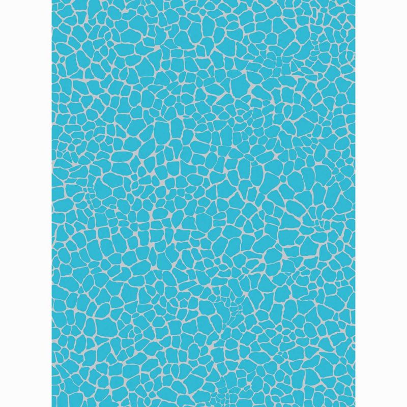 décopatch Papier Mosaik blau 3 Bogen