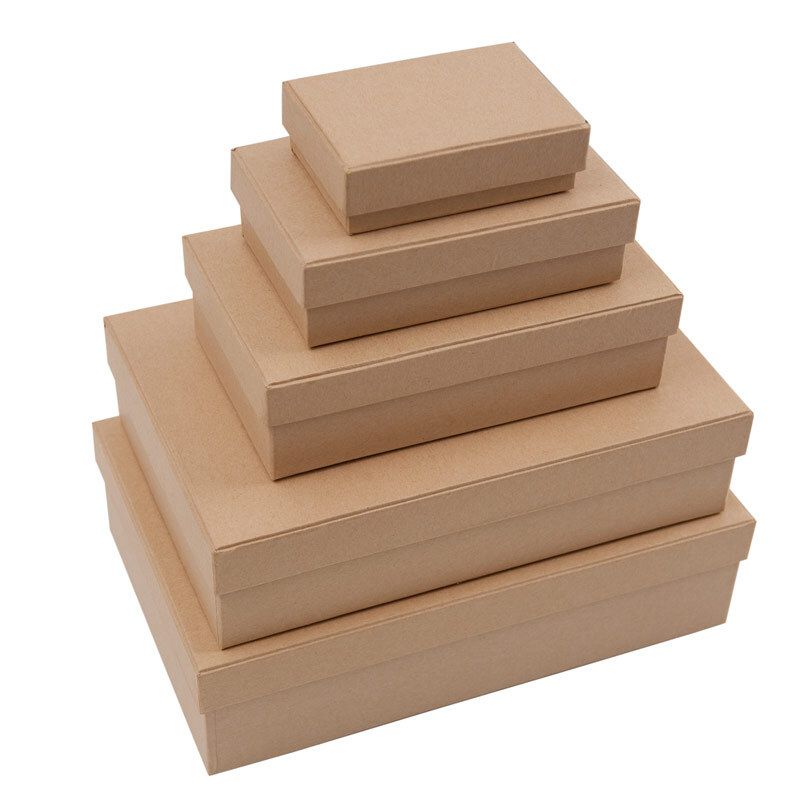 Rico Design Rechteckbox natur