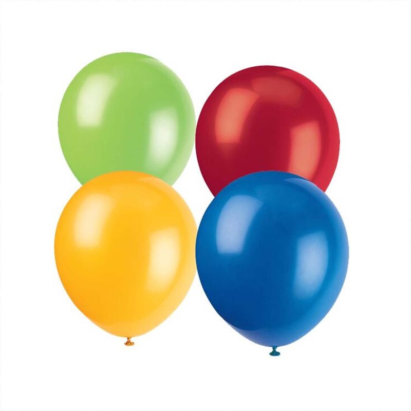Partystrolche Luftballons bunt 29cm 10 Stück
