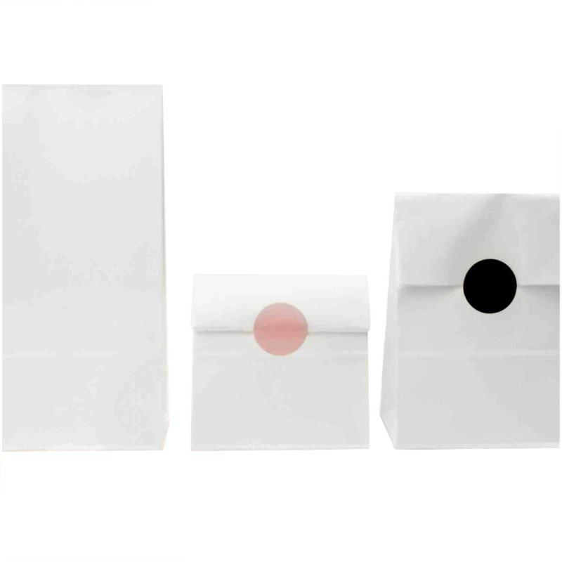 Rico Design Blockbodenbeutel Kraftpapier 150x300x80mm