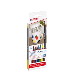edding 4200/6 S porcelain brushpen family colours edding 4200/6 S porcelain brushpen family colours