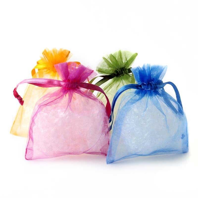 Beutel Organza 12,5x10cm 4 Stück