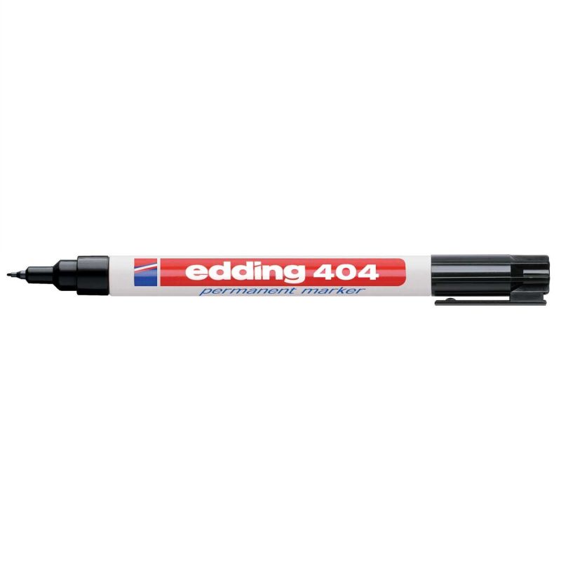 edding 404 Permanentmarker schwarz 0,75mm
