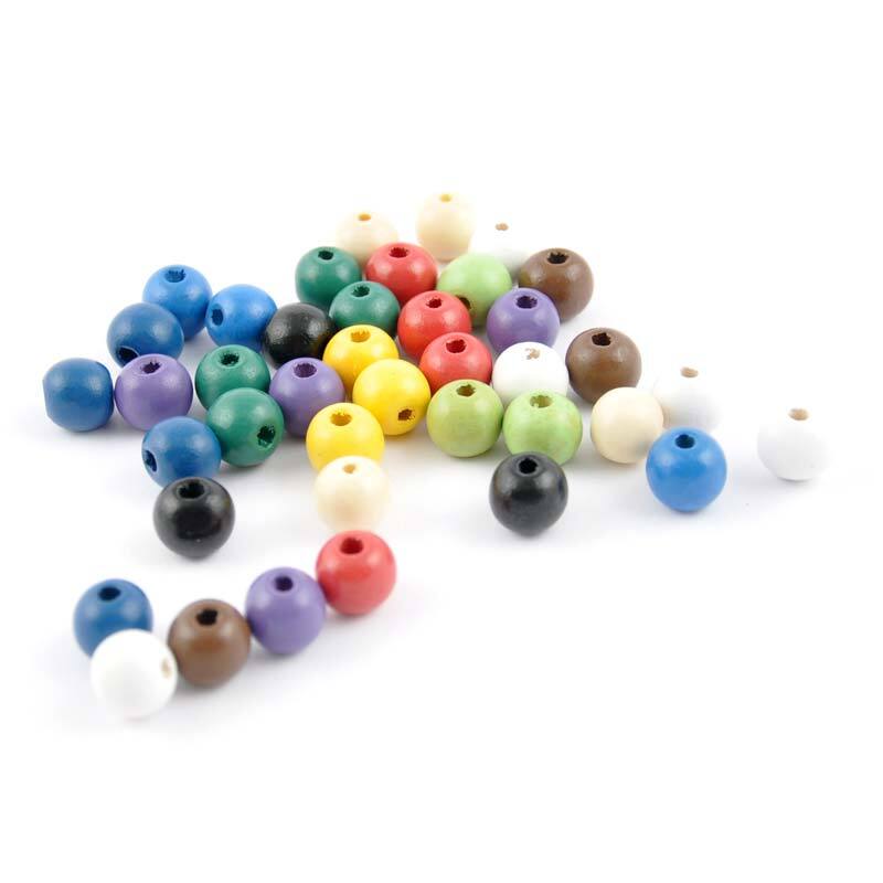 Rico Design Holzperlen 14mm 25 Stück