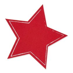 Tafelstoff-Sticker Stern rot 20cm Tafelstoff-Sticker Stern rot 20cm