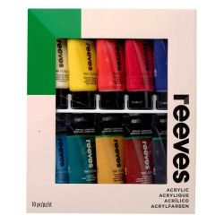 reeves Acrylfarben Set 10x75ml reeves Acrylfarben Set 10x75ml