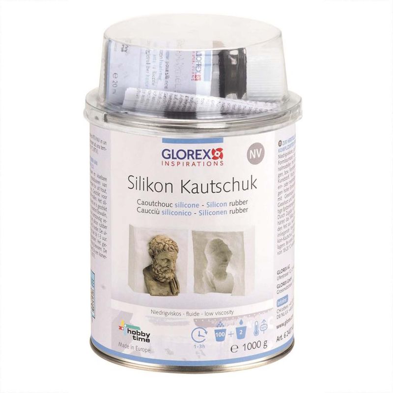 Glorex Silikon Kautschuk niedrigviskos 1000g