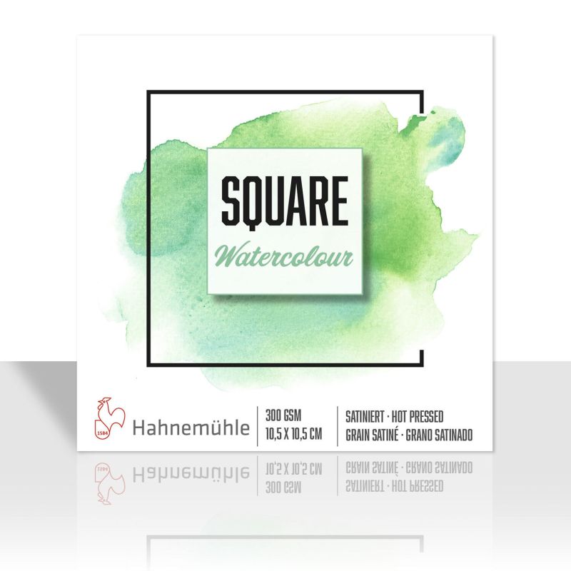 Square Watercolour Paper Cappuccino
