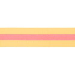 Paper Poetry Webband Duo Streifen Gelb/ Neon Pink