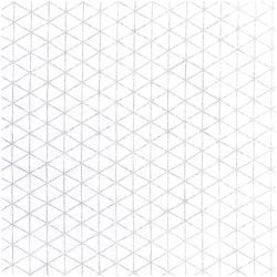 Stoff weiß Raute silber 140cm