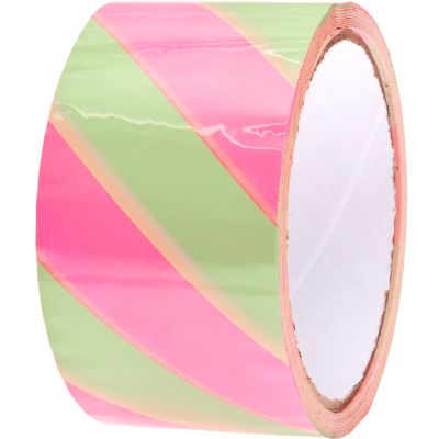 Paper Poetry Paketklebeband Pistazie/Neonpink