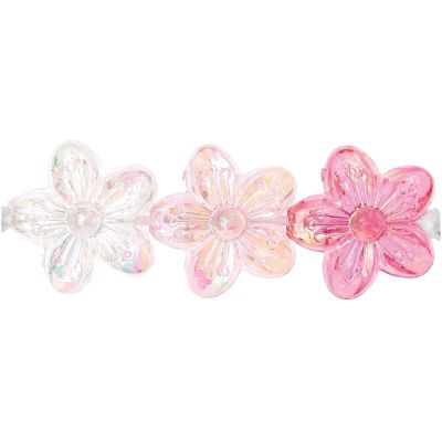 itoshii Blumenperlen Rosa Mix holografisch