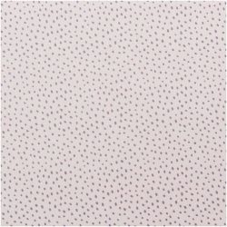 Druckstoff Hygge Punkte flieder-metallic 140cm