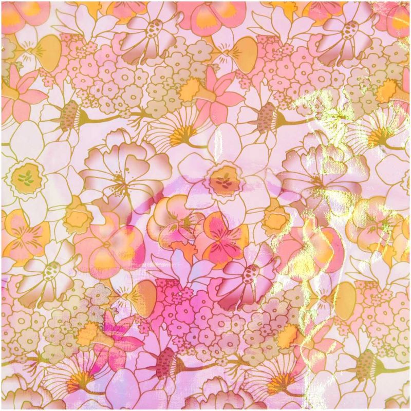 Geschenkfolie Blumen Hot Foil